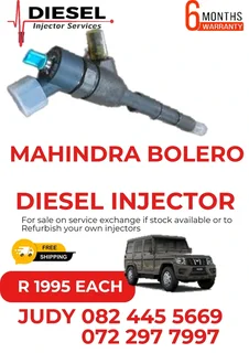 Mahindra Bolero Diesel Injector