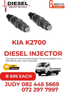 Kia K2700 Diesel Injector