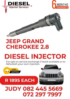 Jeep Grand Cherokee 2.8 Diesel Injectors