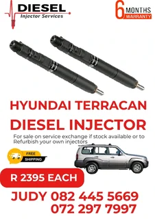 Hyundai Terracan Diesel Injector