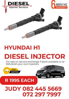 Hyundai H1 Diesel Injector