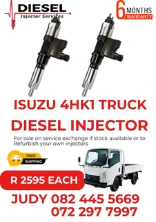 Isuzu 4HK1 Truck Diesel Injector