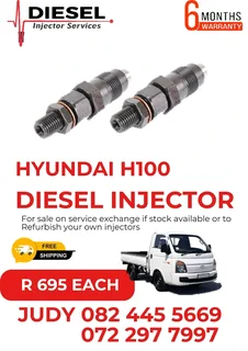 Hyundai H100 Diesel Injector