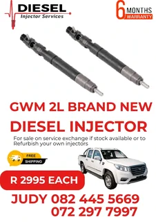 GWM 2L New Diesel Injector