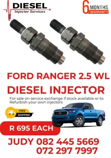Ford Ranger 2.5 WL Diesel Injector