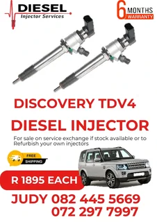 Discovery TDV4 Diesel Injector