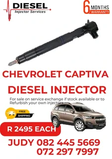 Chevrolet Captiva Diesel Injectors