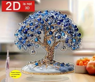 Elegant Turkish Evil Eye Tree