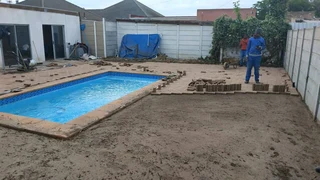 Full brick paving