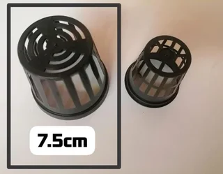 Hydroponic grow baskets 7.5cm and 5cm AS WELL AS 12CM
