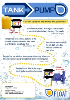 Automated wireless remote pump switch system