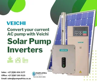 Veichi Inverter Drives for pumps (Solar Converters)