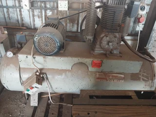 2 x Compressors 1 x Cut off Saw1 x Radial Arm Saw