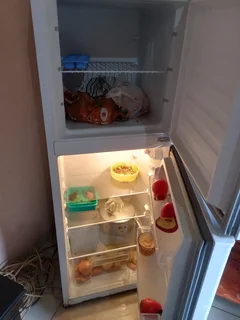 White kic refrigerator