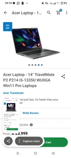 Acer Travelmate P2-214 Laptop 1tb Ssd Hd