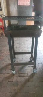 Braai for sale very strong braai will last foreva got wheels on it can push it anywhere to braai..
