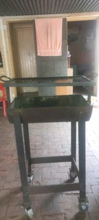 Braai for sale very strong braai will last foreva got wheels on it can push it anywhere to braai..