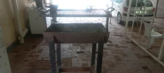 Braai for sale very strong braai will last foreva got wheels on it can push it anywhere to braai..