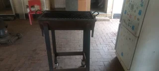 Braai for sale very strong braai will last foreva got wheels on it can push it anywhere to braai..