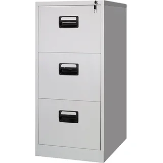 Steel Filing Cabinet — 3 Drawer | Premium Office Storage | Brand New