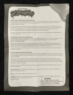 Glow in the Dark Slimy Kit