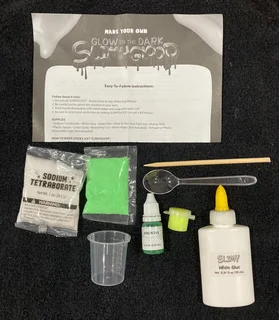 Glow in the Dark Slimy Kit
