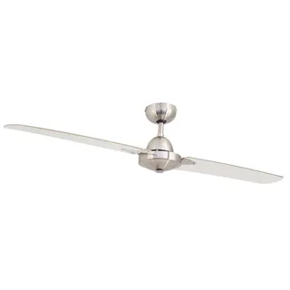 Eurolux : Chrome fan with 2 Acrylic Blades