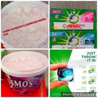 Ariel pods &amp; washing powder