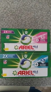 Ariel pods &amp; washing powder