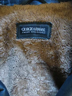 ORIGINAL GIORGIO ARMANI LEATHER JACKET
