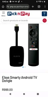 Elysys Android Tv Dongle for sale R300