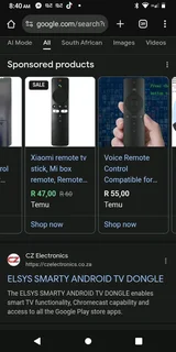 Elysys Android Tv Dongle for sale R300
