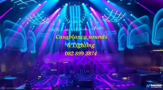 DJ music and Lighting