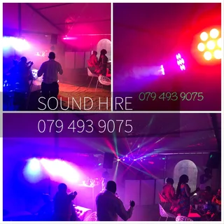 Sound Hire. Dj Hire. SA