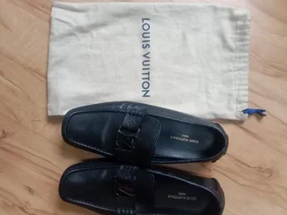 Louis Vuitton Men&#39;s Leather Loafers