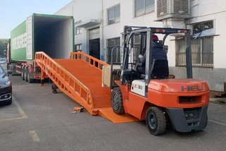 Mobile Hydraulic Yard Ramps for sale