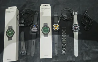 Samsung watches x 3 ( watch 6 and watch 7)