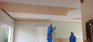We painting