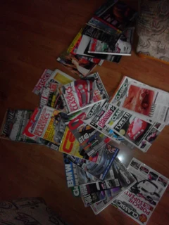 Mixed magazines-car