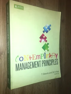 Contemporary Management Principles - Text Book