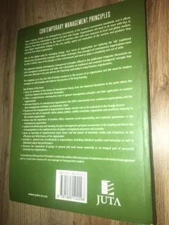 Contemporary Management Principles - Text Book