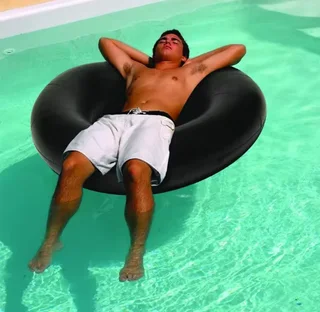 Tractor Inner Tube For Swimming  -LRG