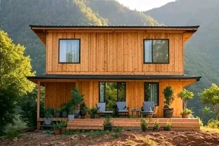 12mx6m log home cost 190 000