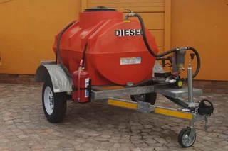 700 liter Diesel bowser / trailer / mini tanker - galvanized - SPECIAL PRICE