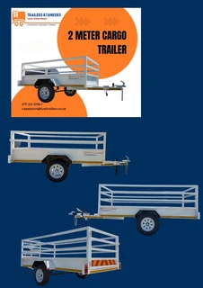 2m single axle utility trailer