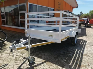 3m single axle unbraked utility trailer
