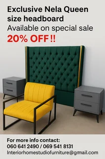 Queen size headboard