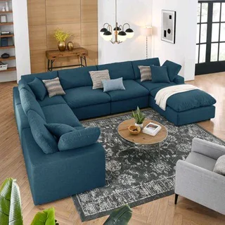 6 pc modular couch