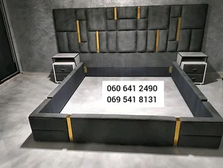 Overlapping headboard