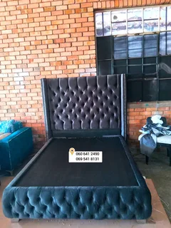 Queen size headboard and base